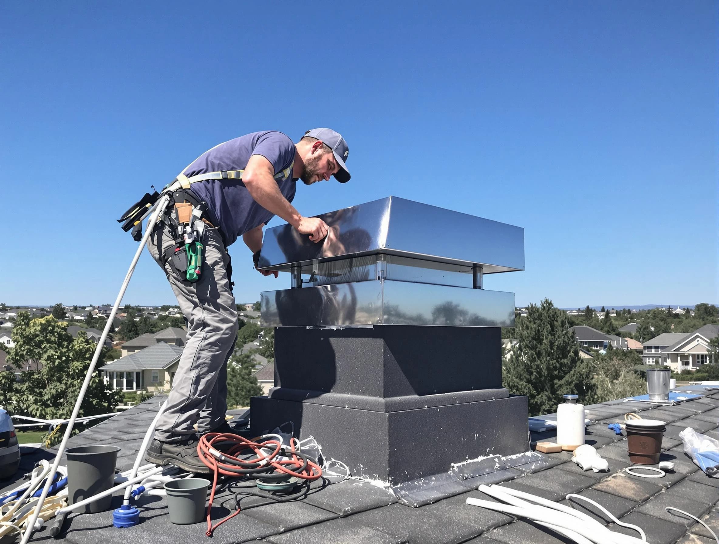 Chimney Cap Services service in Allegheny, PA
